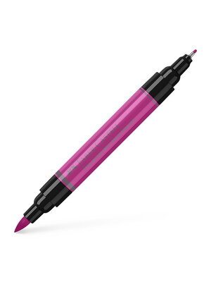 Faber Castell Pitt Artist Pen Dual Marker - 125 purper middel Faber Castell Pitt Artist Pen Dual Marker - 125 purper middel