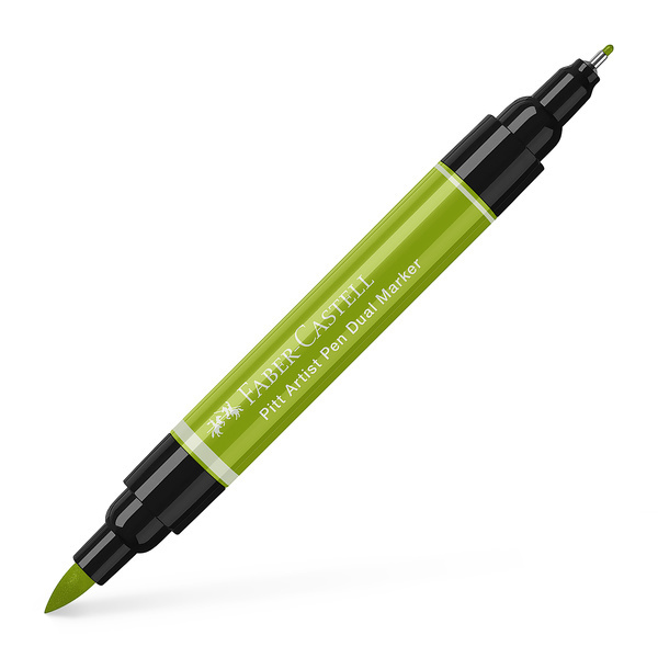 Faber Castell Tekenstift Pitt Artist Pen duo marker - 170 meigroen afbeelding