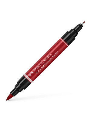 Faber Castell Tekenstift Pitt Artist Pen duo marker - 219 diep scharlaken rood