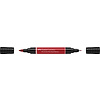 Faber Castell Pitt Artist Pen Dual Marker - 219 diep scharlaken rood Faber Castell Pitt Artist Pen Dual Marker - 219 diep scharlaken rood