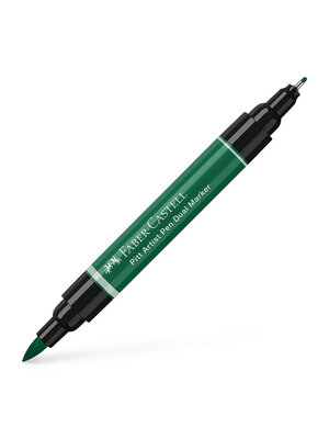 Faber Castell Pitt Artist Pen Dual Marker - 264 donker phthalogroen