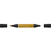 Faber Castell Pitt Artist Pen Dual Marker - 268 groen goud Faber Castell Pitt Artist Pen Dual Marker - 268 groen goud