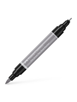 Faber Castell Tekenstift Pitt Artist Pen duo marker - 272 warmgrijs III