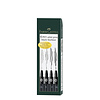 Faber Castell Pitt Artist Pen - set 4 stuks - zwart (M F S XS)