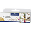 Faber Castell Pitt Artist Pen - Kalligrafieset 4 stuks A Faber Castell Pitt Artist Pen - Kalligrafieset 4 stuks A