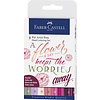 Faber Castell Pitt Artist Pen - Letteringset 8 stuks - Flower Faber Castell Pitt Artist Pen - Letteringset 8 stuks - Flower