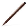 Faber Castell Pitt Artist Pen - M donker sepia Faber Castell Pitt Artist Pen - M donker sepia