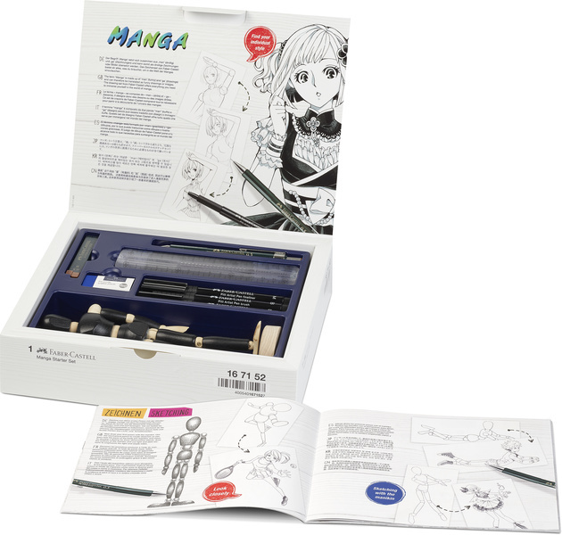 Faber Castell Tekenstift Pitt Artist Pen - Manga starterset afbeelding