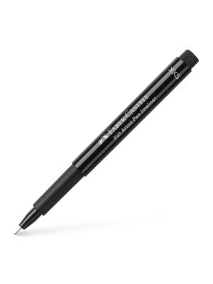 Faber Castell Pitt Artist Pen - XXS 199 zwart Faber Castell Pitt Artist Pen - XXS 199 zwart