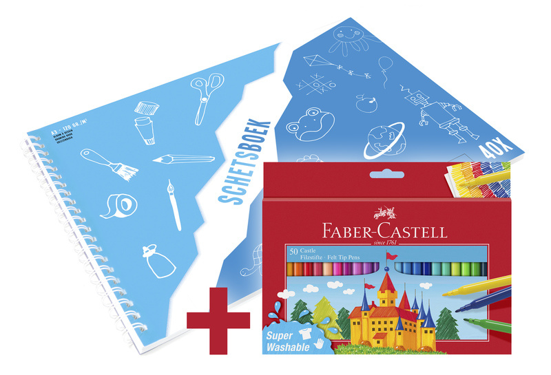 Faber Castell Viltstift - 50 stuks afbeelding