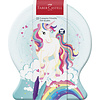 Faber Castell Viltstift Connector - Snow globe Unicorn 33 stuks Faber Castell Viltstift Connector - Snow globe Unicorn 33 stuks