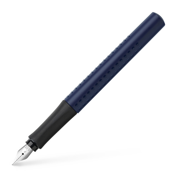 Faber Castell Vulpen Grip 2011 F - klassiek blauw afbeelding