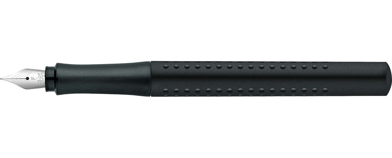 Faber Castell vulpen Grip 2011 - zwart F afbeelding