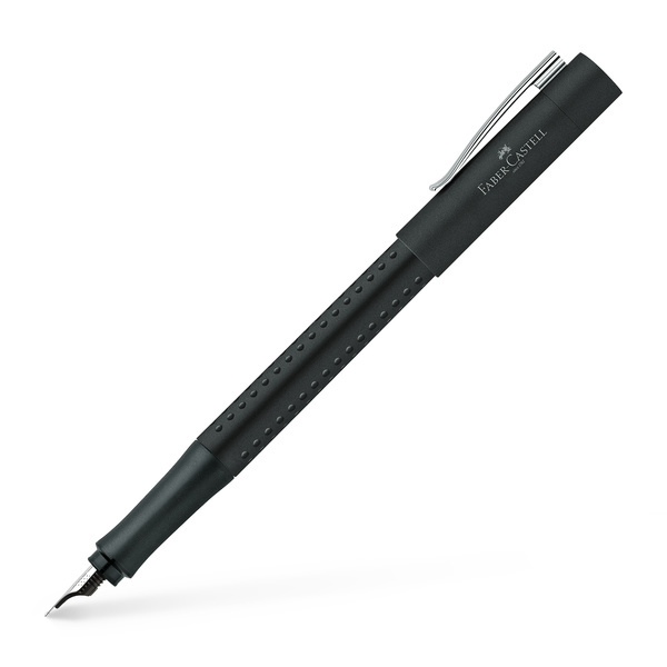 Faber Castell vulpen Grip 2011 - zwart M afbeelding