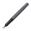 Faber Castell Vulpen Grip Glam F - zilver
