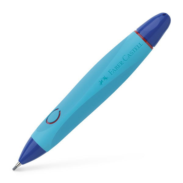 FABER-CASTELL 149849 - Schulfüller Scribolino, für Linkshänder, Feder L, blau, 1 Stück