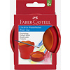 Faber Castell Watercup Click & Go - roze / oranje Faber Castell Watercup Click & Go - roze / oranje