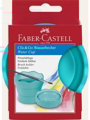 Faber Castell Watercup Clic & Go - turquoise
