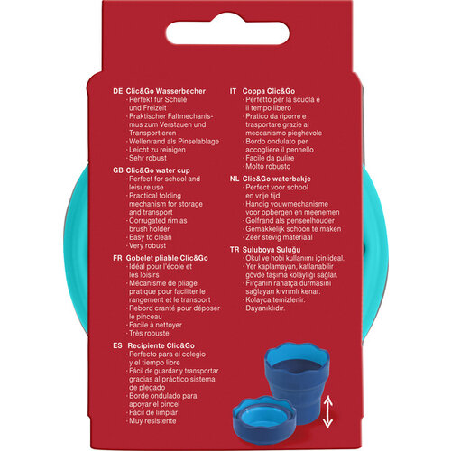 Faber Castell Watercup Clic & Go - turquoise