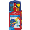 Faber Castell Waterverfdoos Connector - 24 kleuren + 1 tube wit Faber Castell Waterverfdoos Connector - 24 kleuren + 1 tube wit