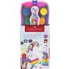 Faber Castell Waterverfdoos Connector - 12 kleuren + 1 tube wit - Unicorn Faber Castell Waterverfdoos Connector - 12 kleuren + 1 tube wit - Unicorn