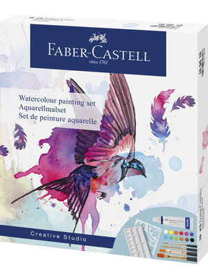 Faber Castell Waterverfset 18-delig Faber Castell Waterverfset 18-delig