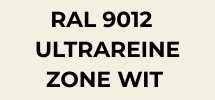 RAL 9012 ultrareine zone wit