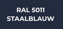 RAL 5011 staalblauw
