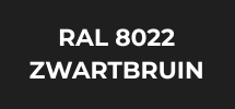 RAL 8022 ZWARTBRUIN