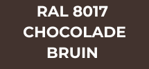 RAL 8017 CHOCOLADEBRUIN
