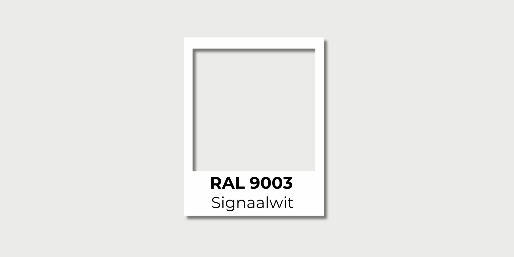 RAL 9003 Signaalwit