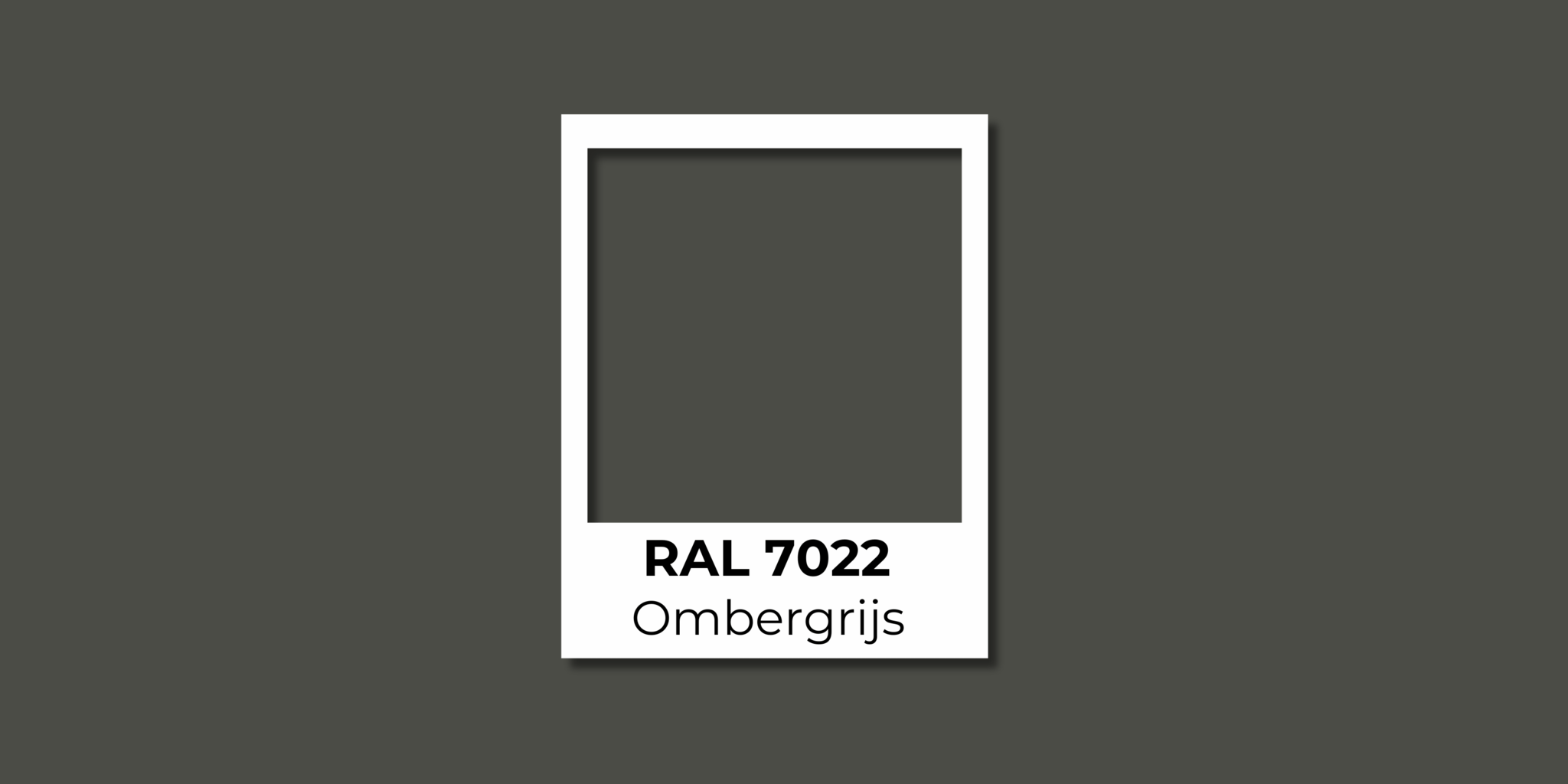 RAL 7022 Ombergrijs