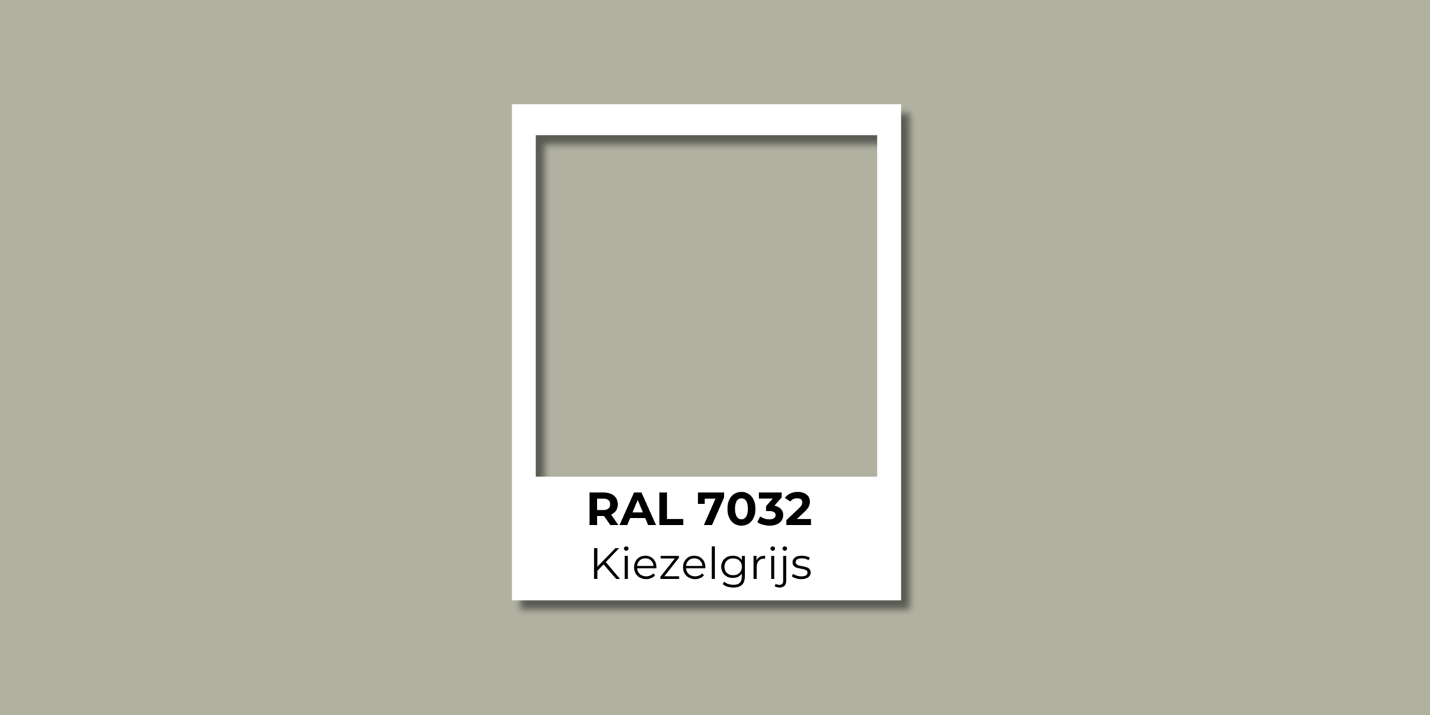 RAL 7032 Kiezelgrijs