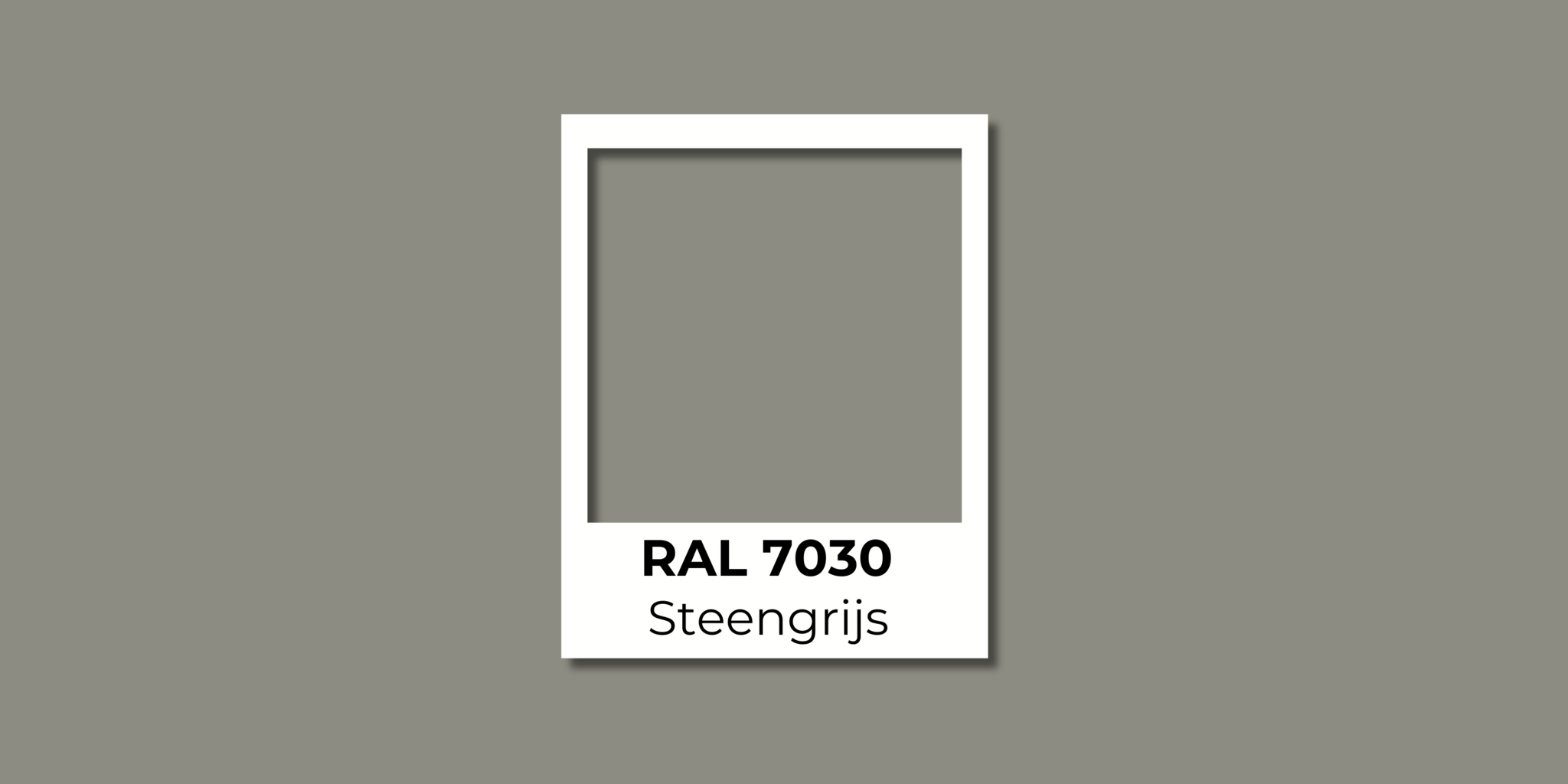 RAL 7030 Steengrijs
