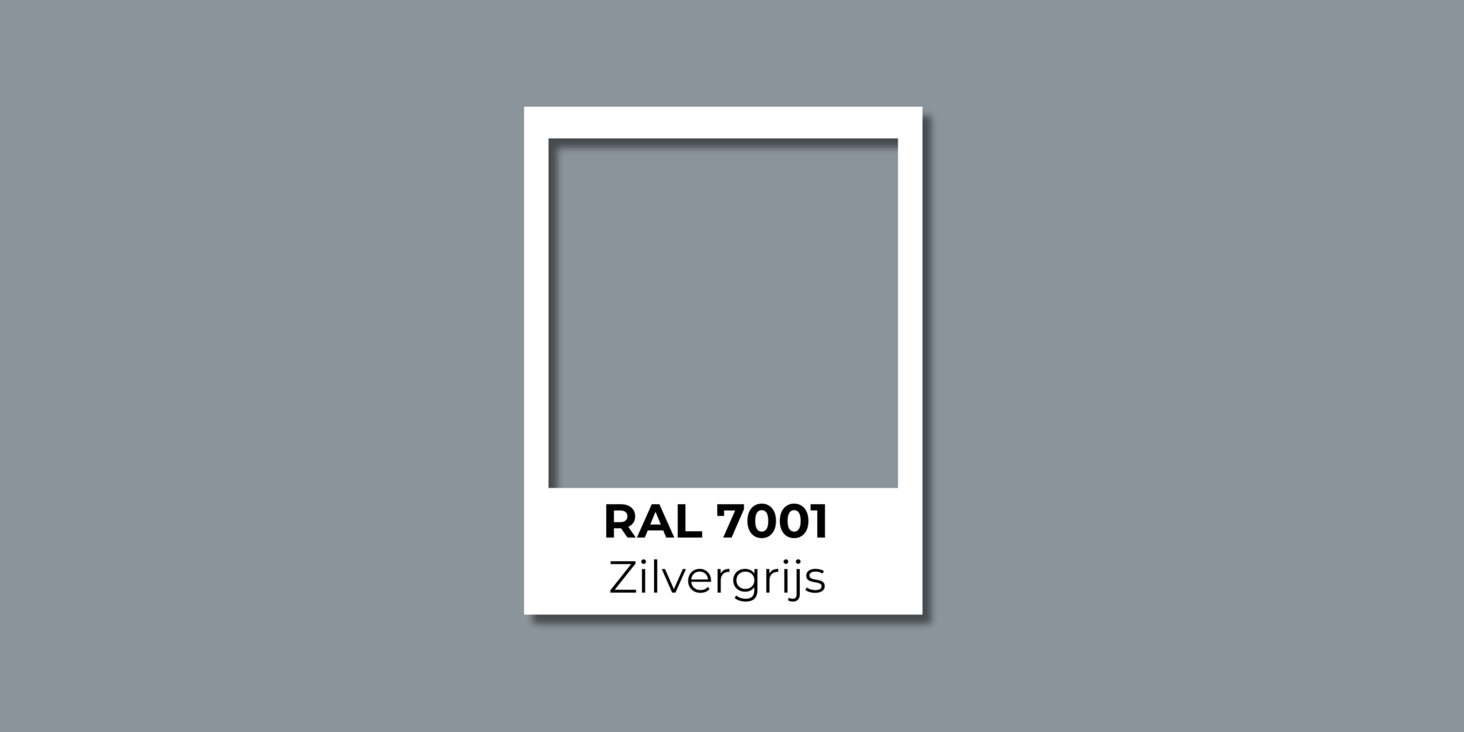 RAL 7001 Zilvergrijs