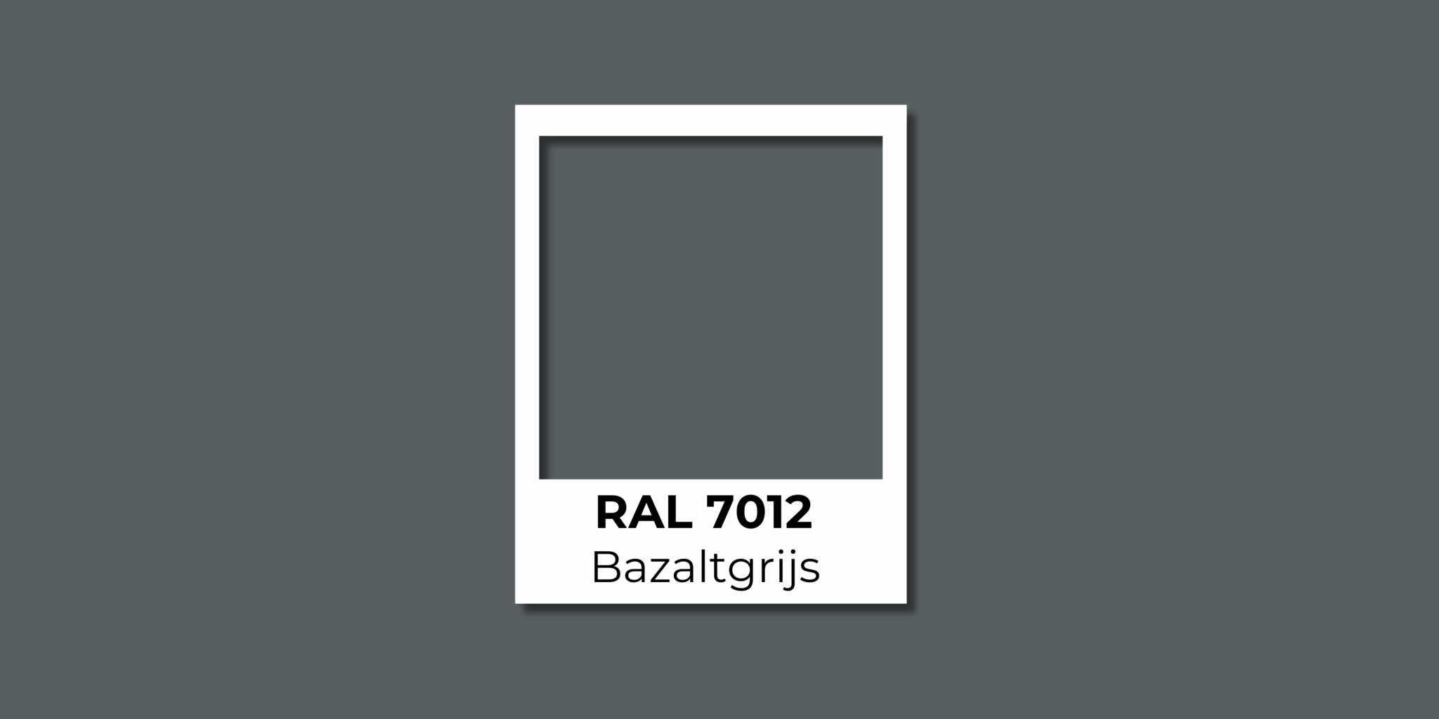 RAL 7012 Bazaltgrijs