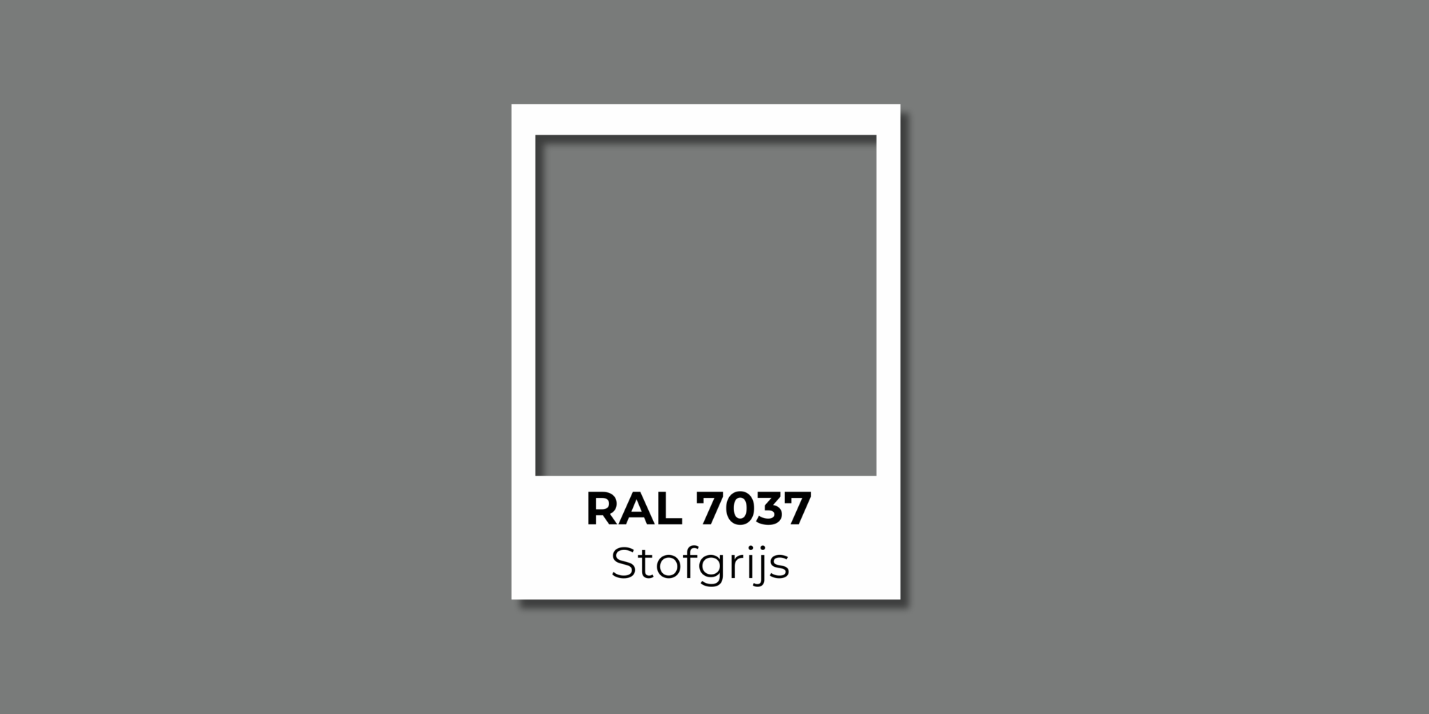 RAL 7037 Stofgrijs