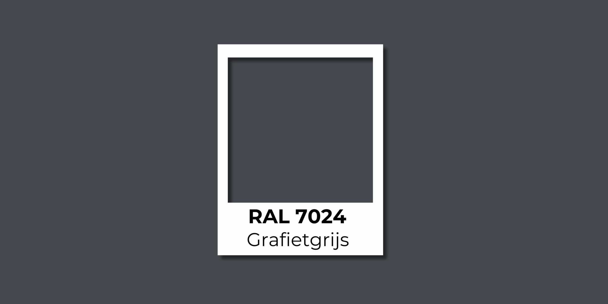 RAL 7024 Grafietgrijs