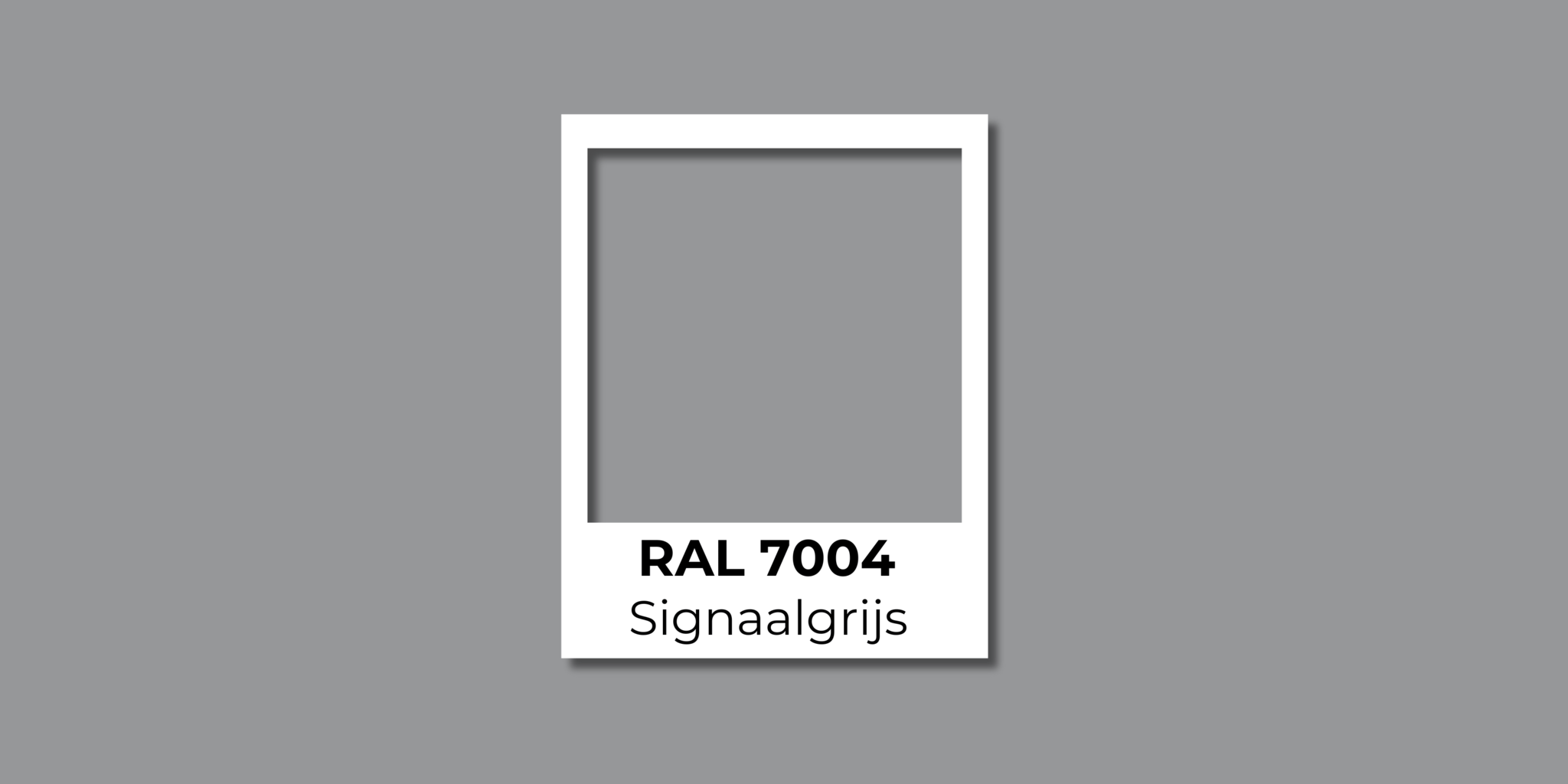 RAL 7004 Signaalgrijs