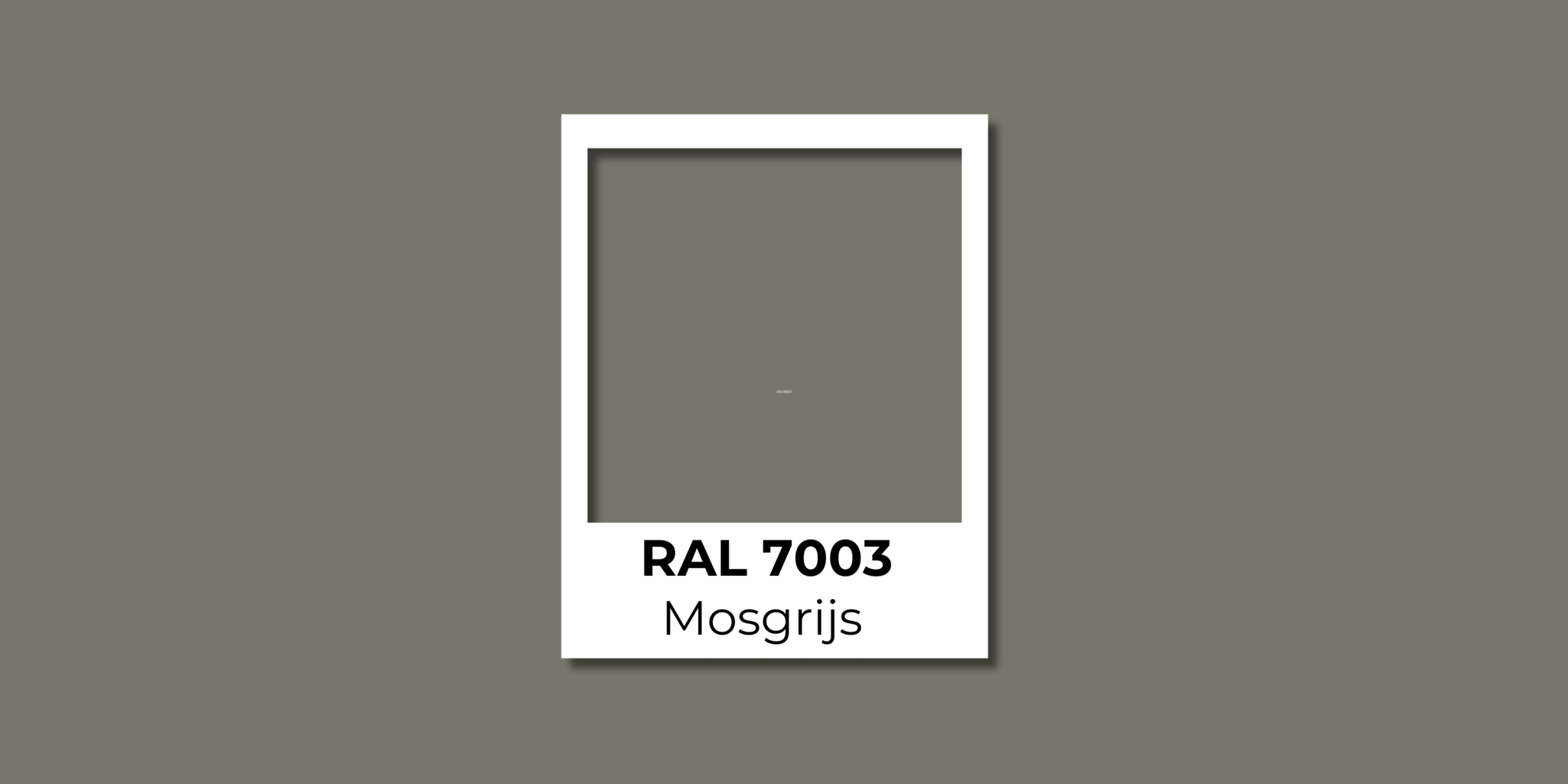 RAL 7003 Mosgrijs