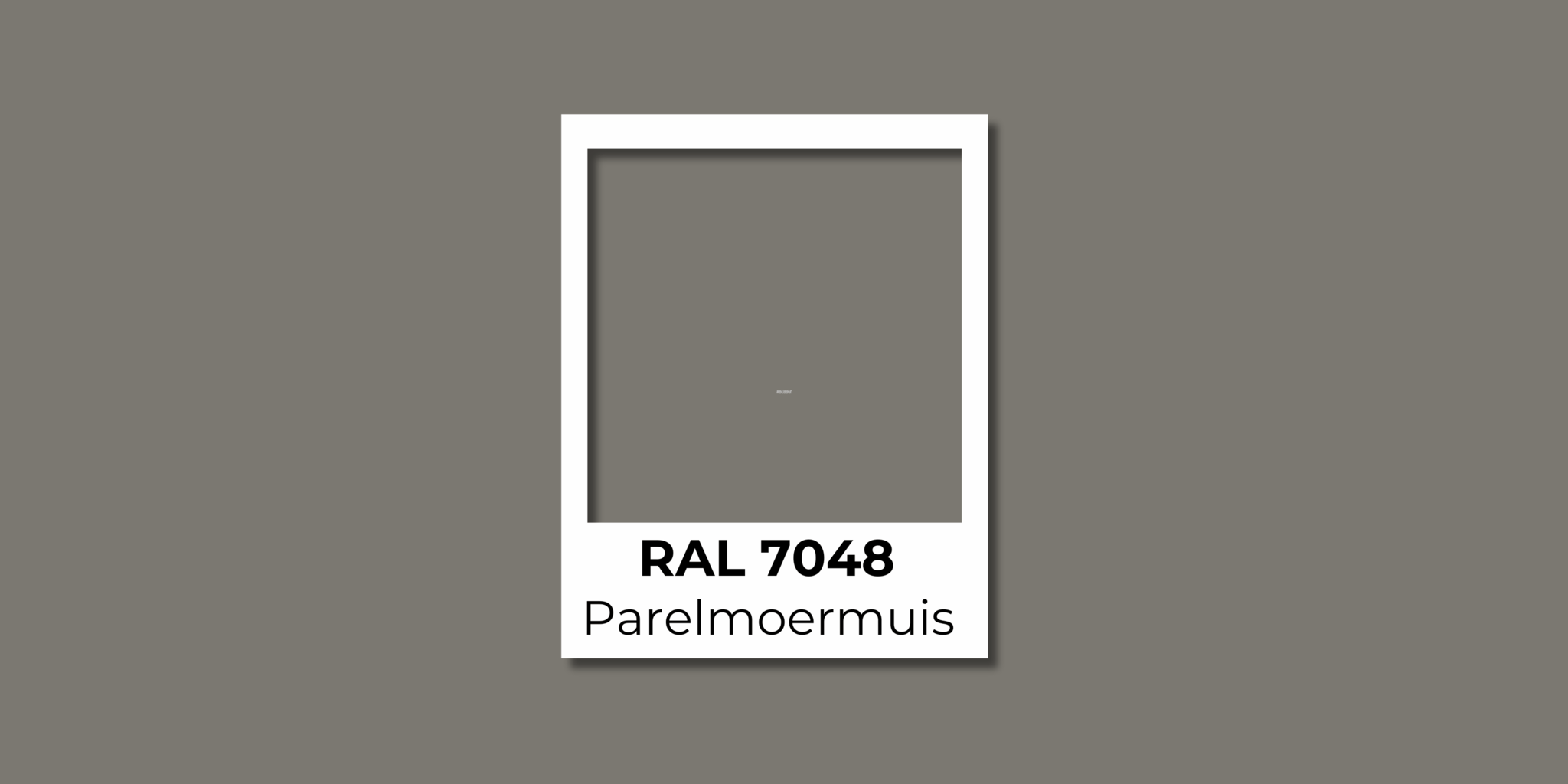 RAL 7048 Parelmoermuis grijs