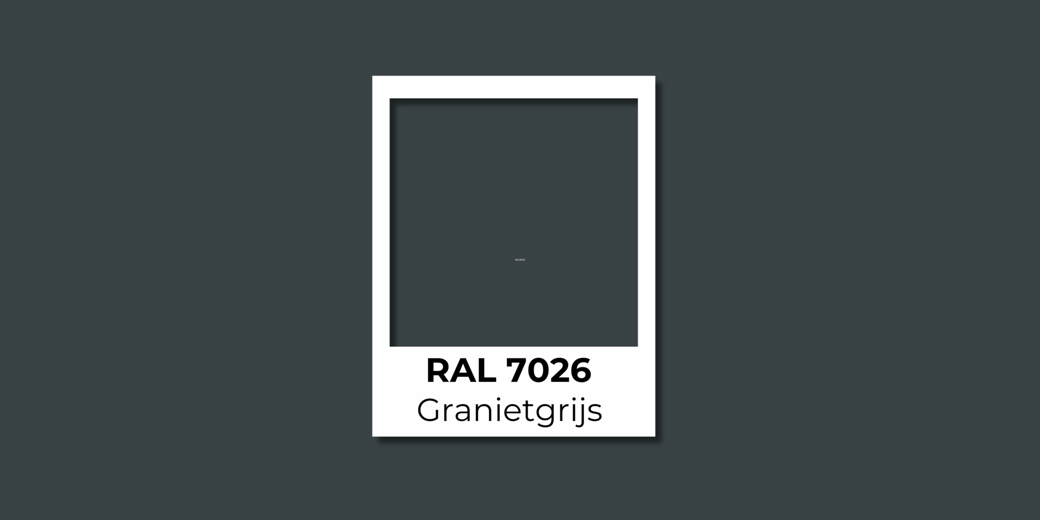 RAL 7026 Granietgrijs