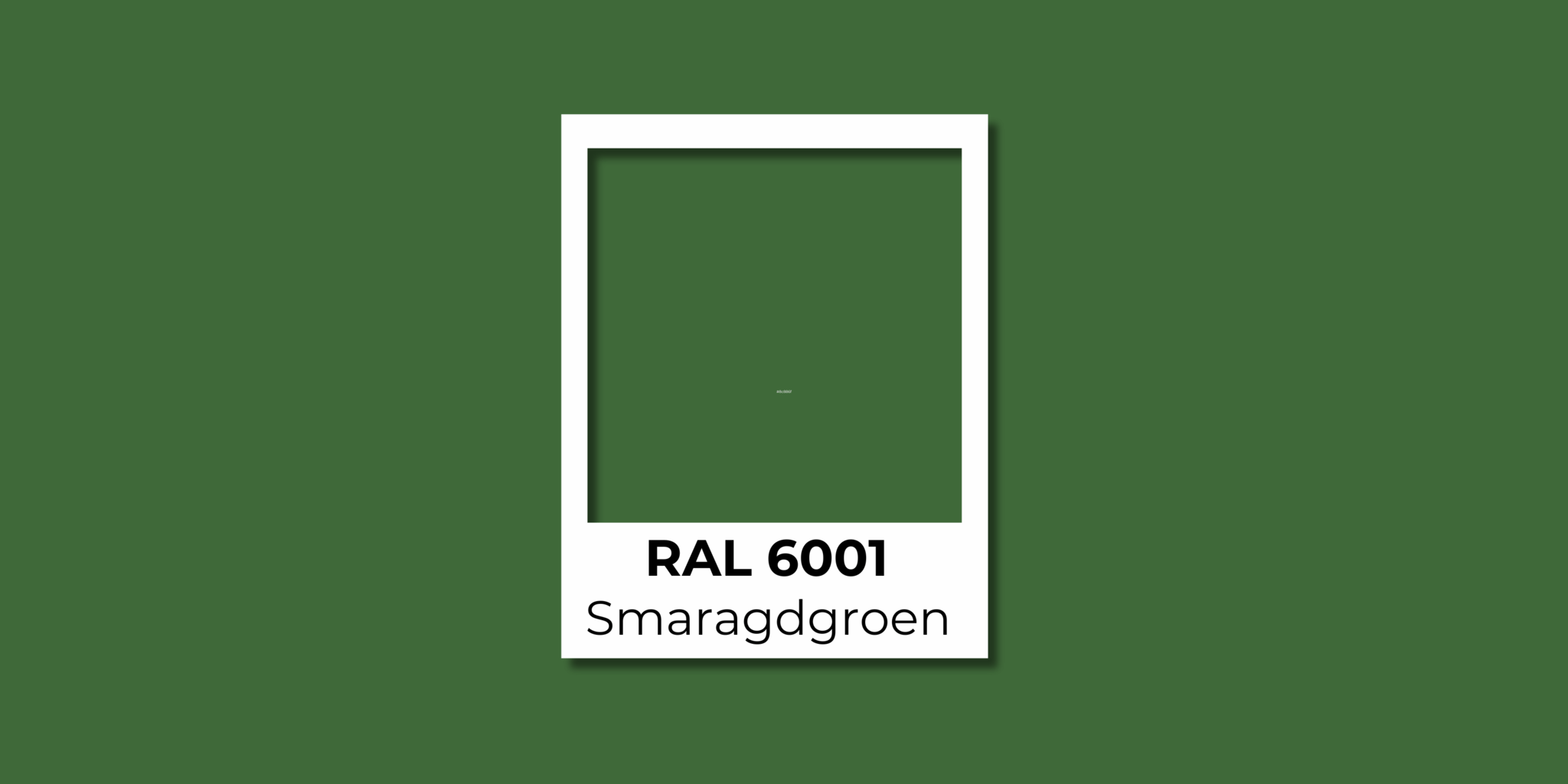 RAL 6001 Smaragdgroen