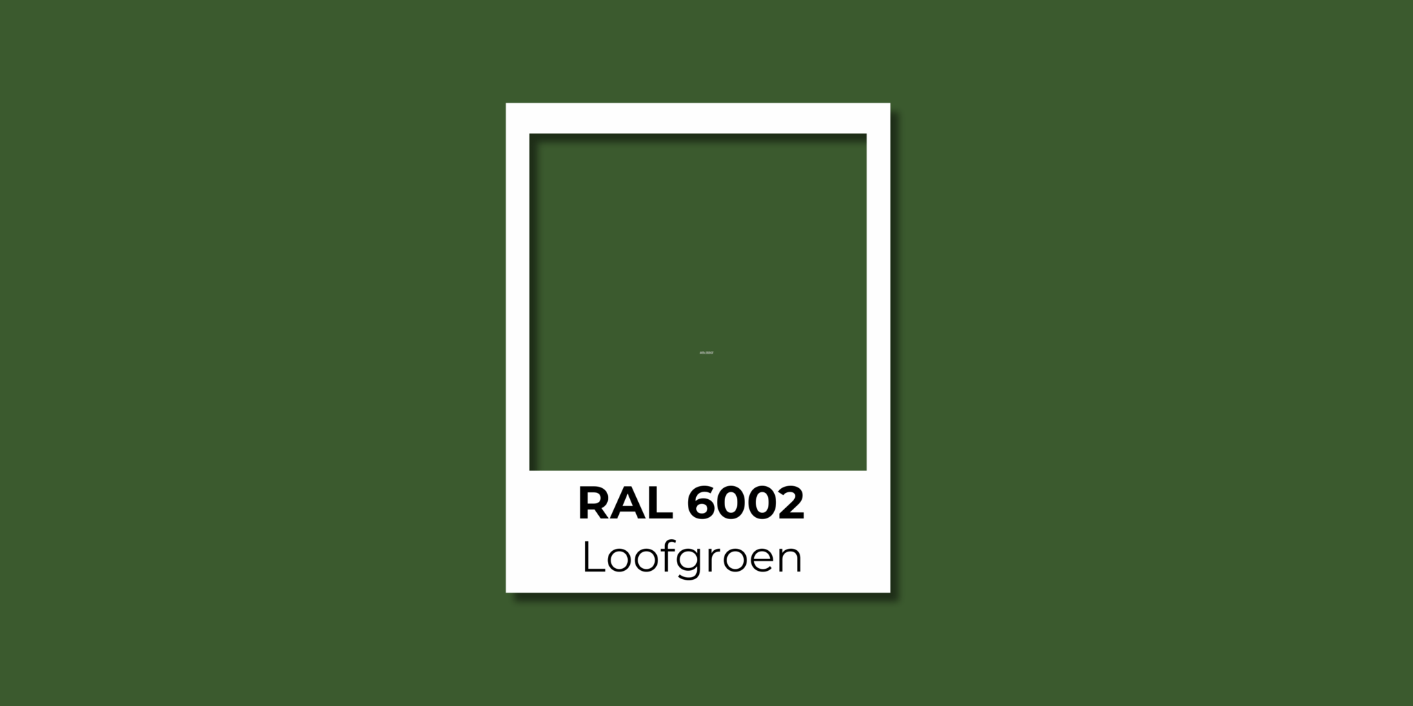 RAL 6002 Loofgroen