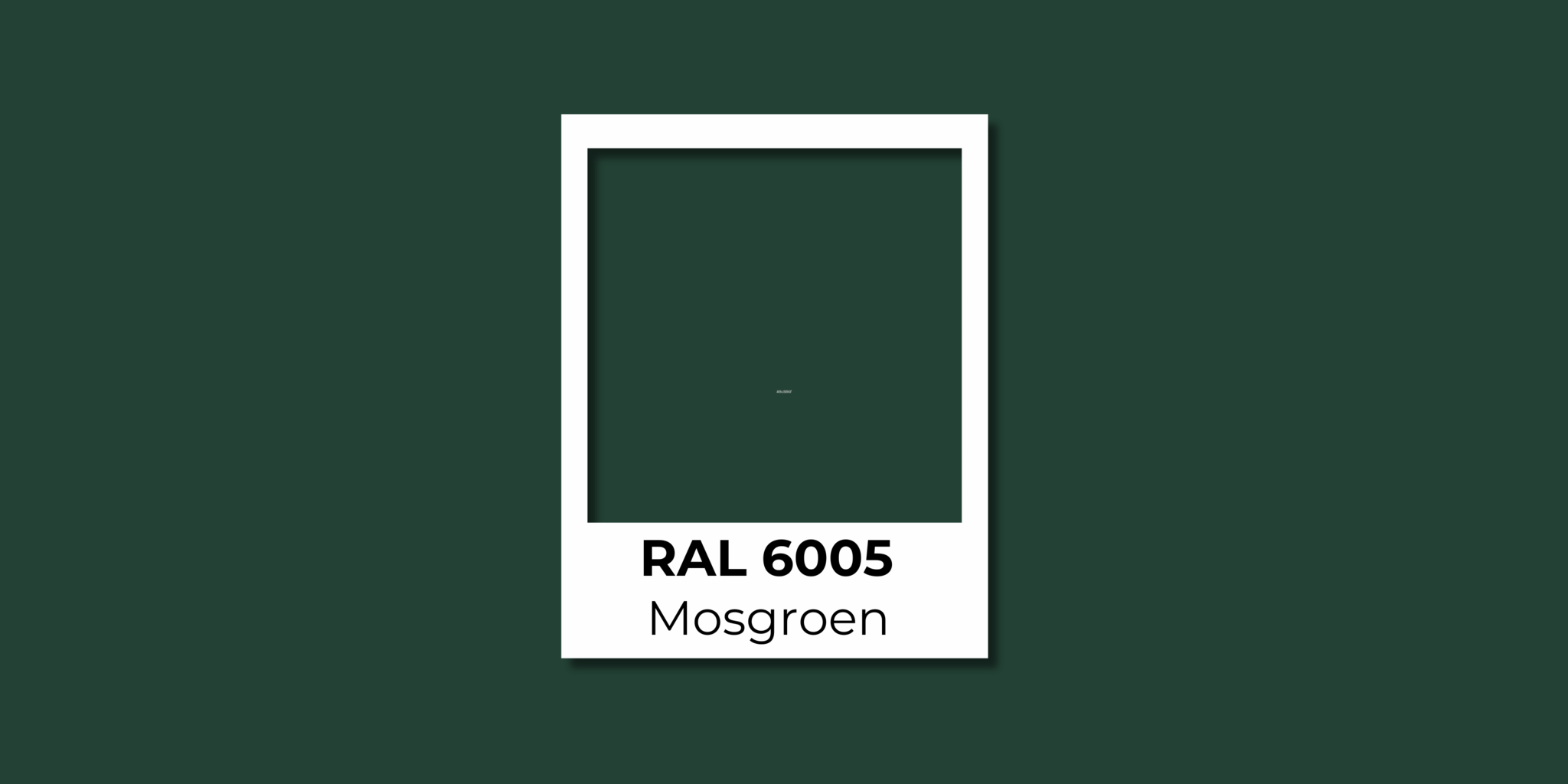 RAL 6005 Mosgroen