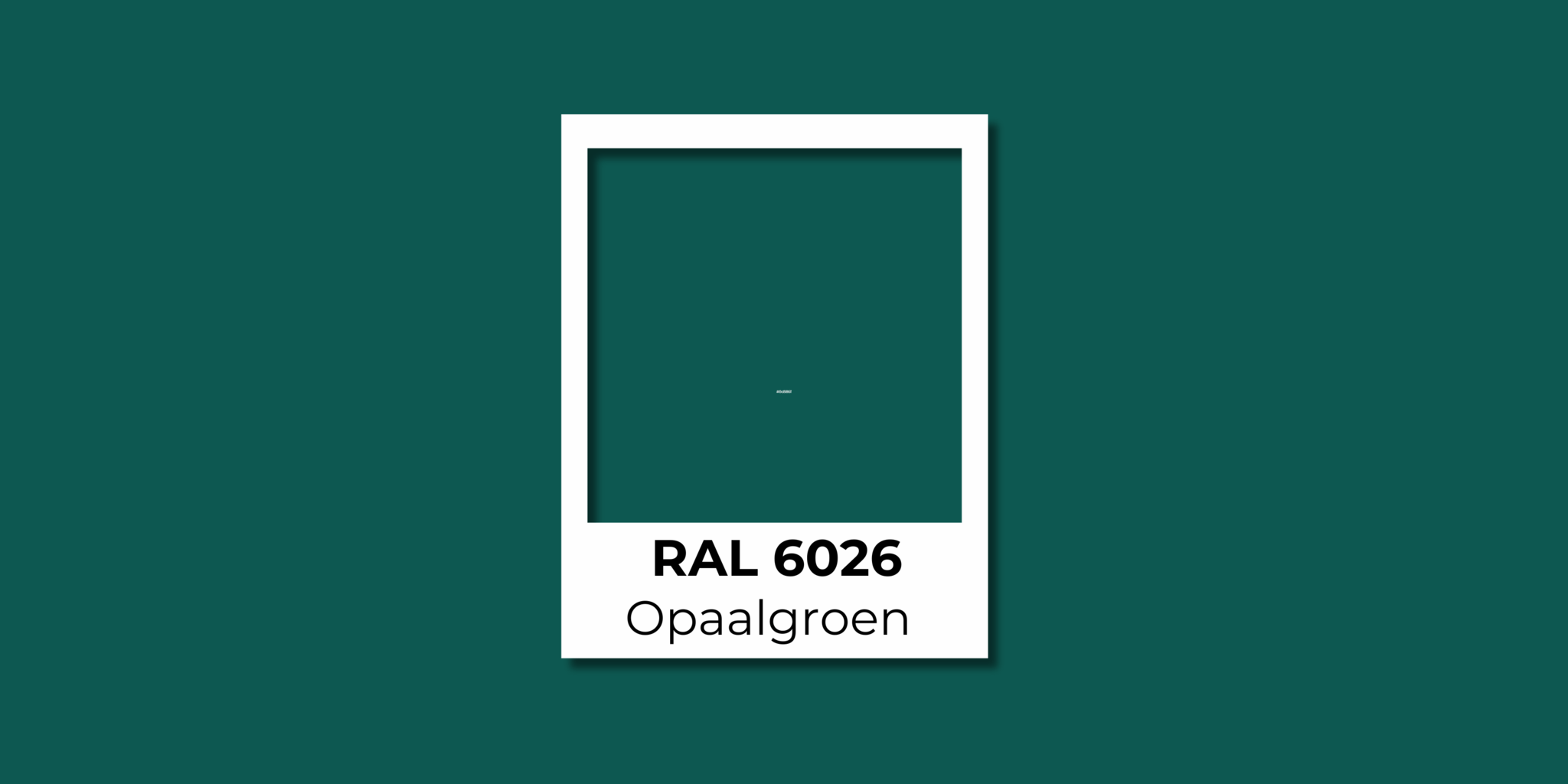 RAL 6026 Opaalgroen