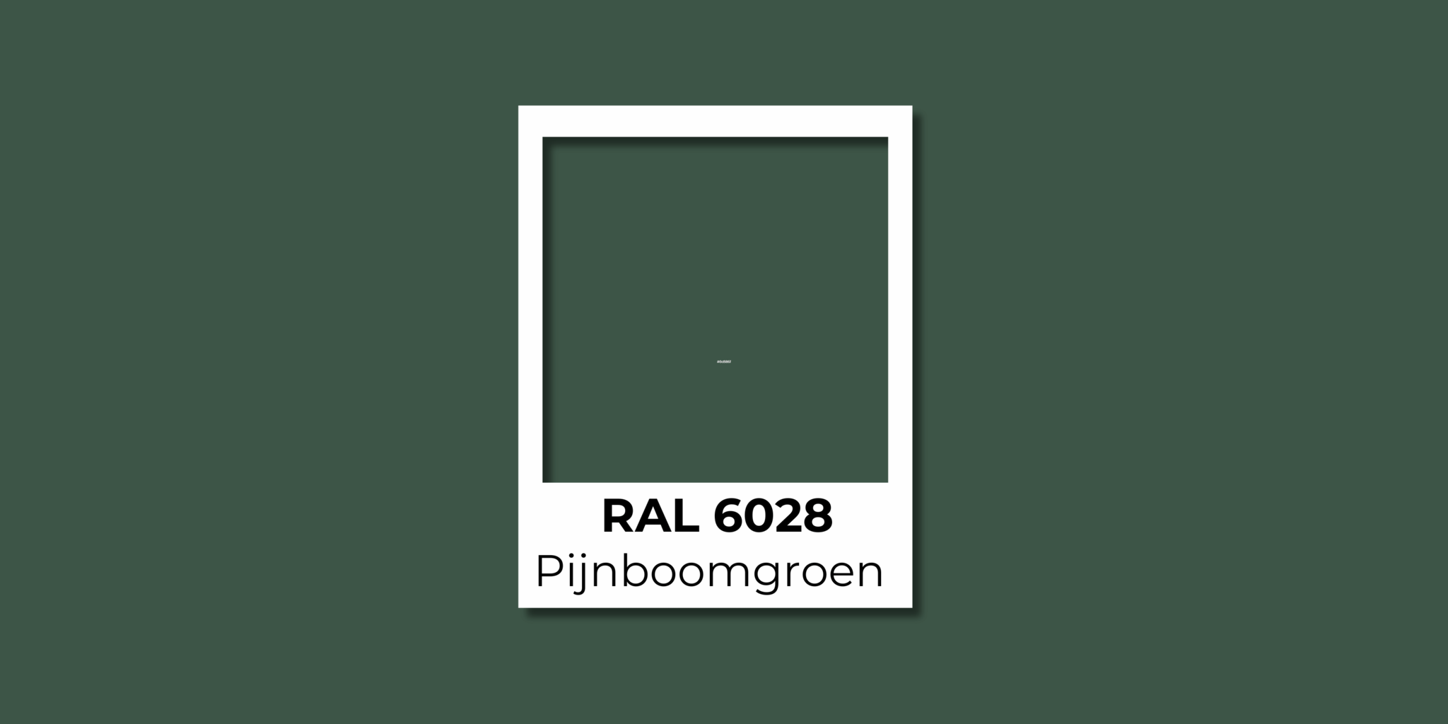 RAL 6028 Pijnboomgroen