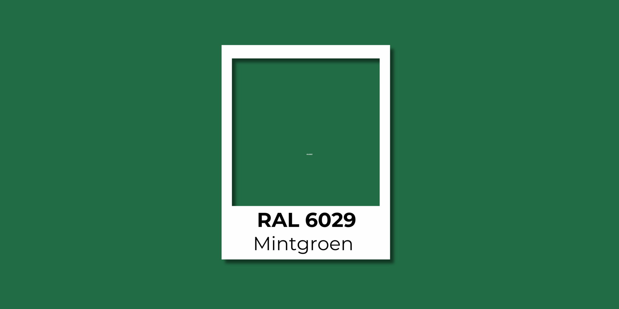 RAL 6029 Mintgroen