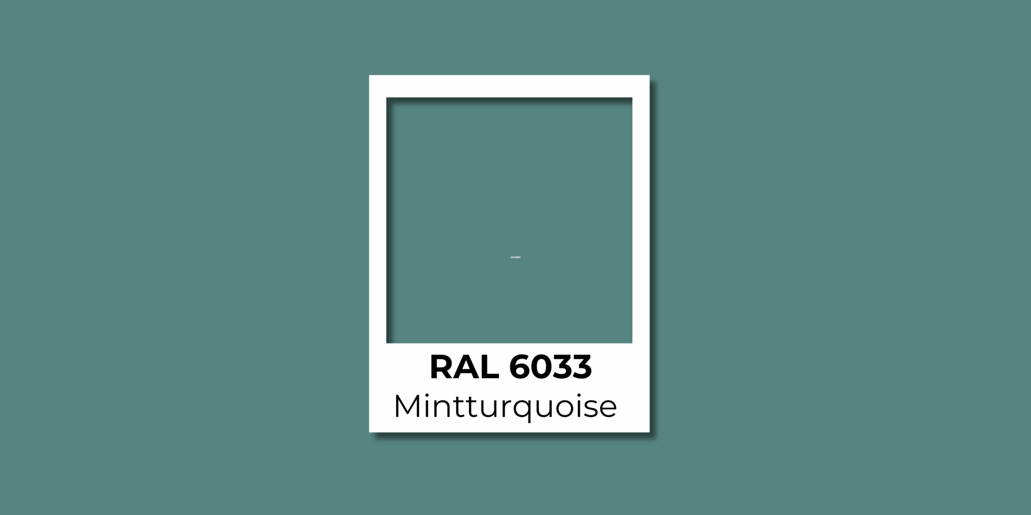 RAL 6033 Mintturquoise