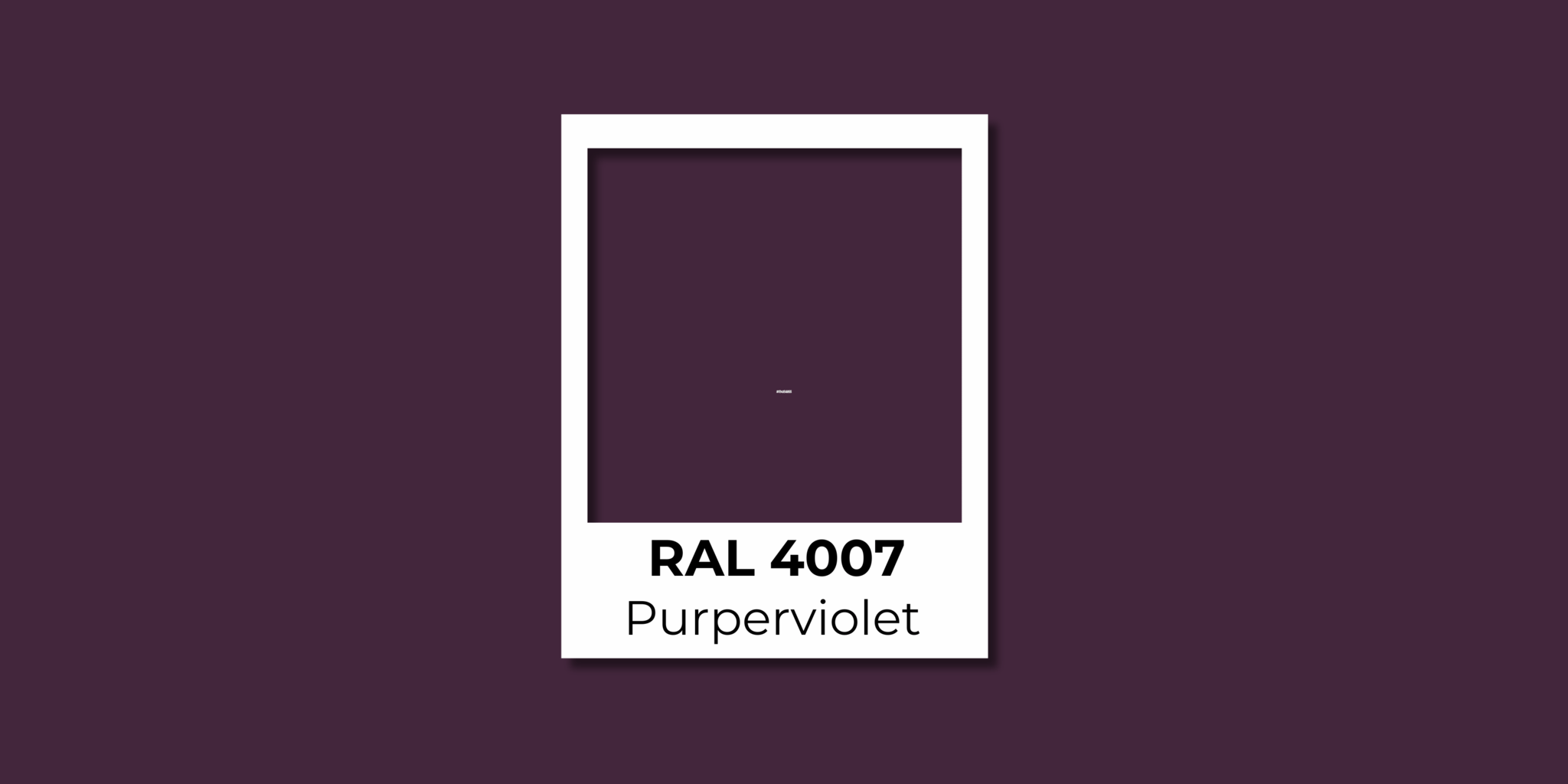 RAL 4007 Purperviolet